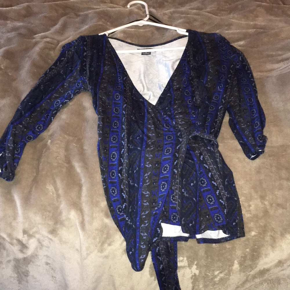 Lucky Brand Wrap Shirt